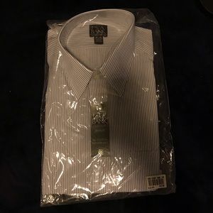 Jos. A. Bank Traveler Vertical Stripe Dress Shirt